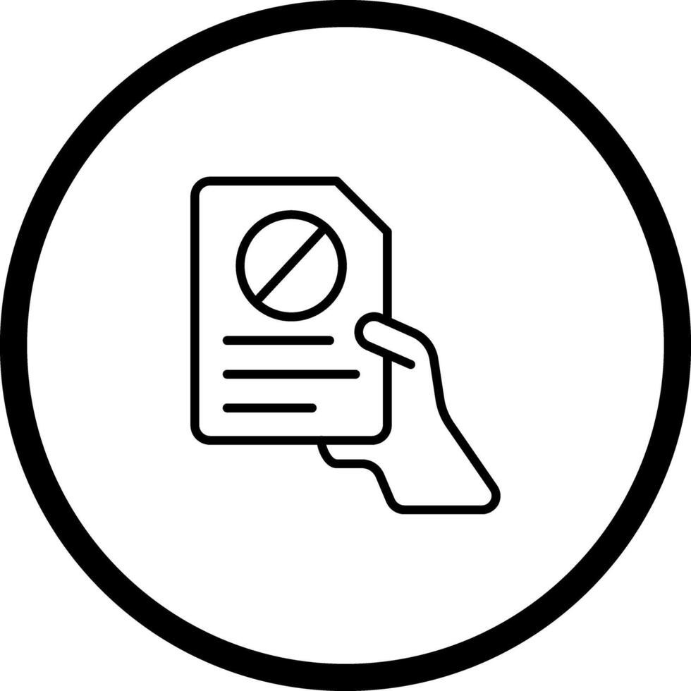 Resignation Icon Design vector