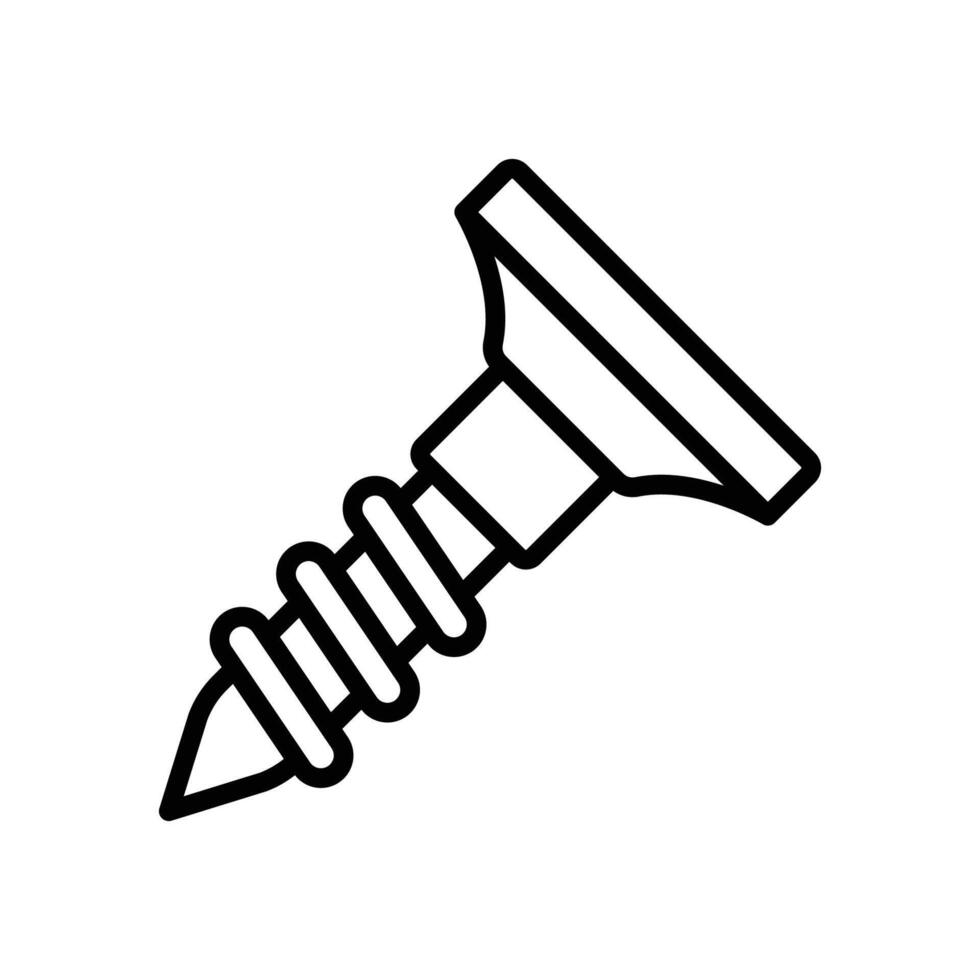 bolt nut icon design template simple and clean vector