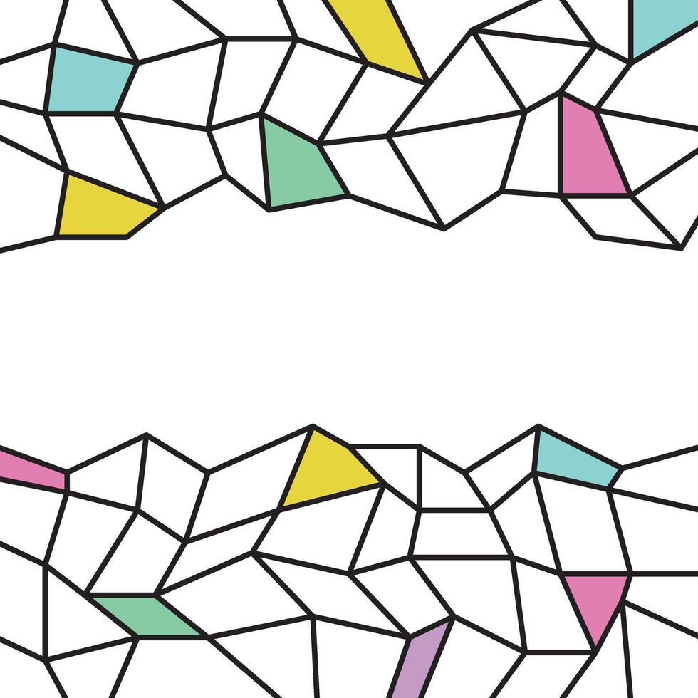 Abstract background template trendy flat style vector