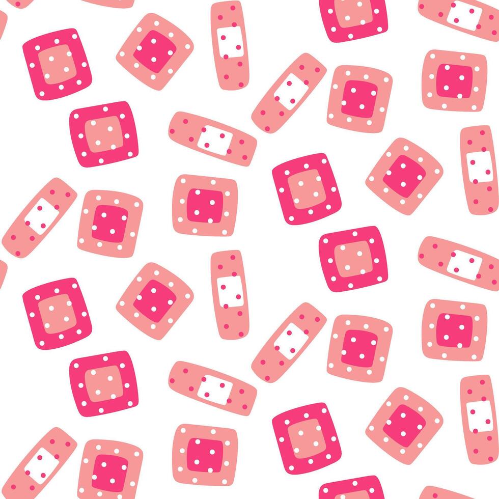 pattern of colored flat patches of pink color. Pink packaging with a breathable surface. Seamless texture of multicolored stripes. Packaging, texture treatment. Square, Rectangle, Varied vector