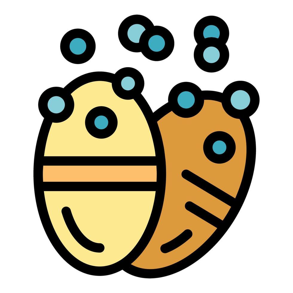 Bath bombs foaming in water for a relaxing spa experience vector