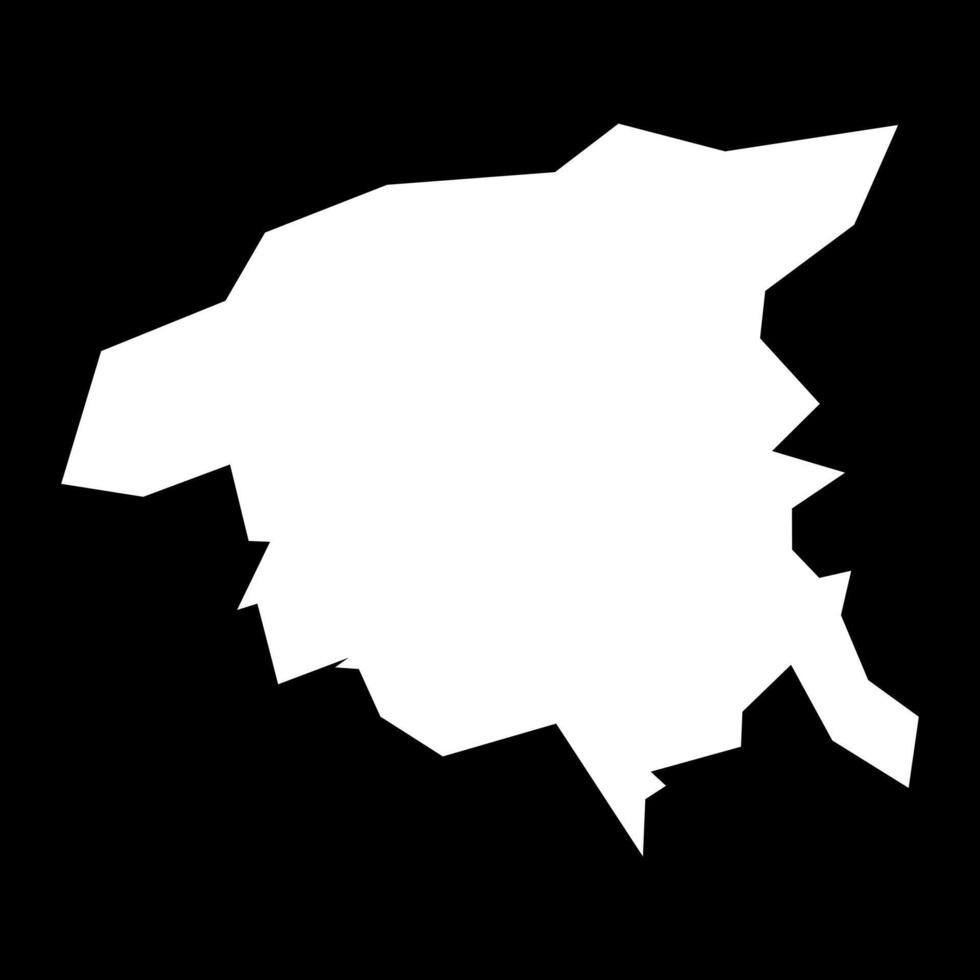Chlef province map, administrative division of Algeria. vector