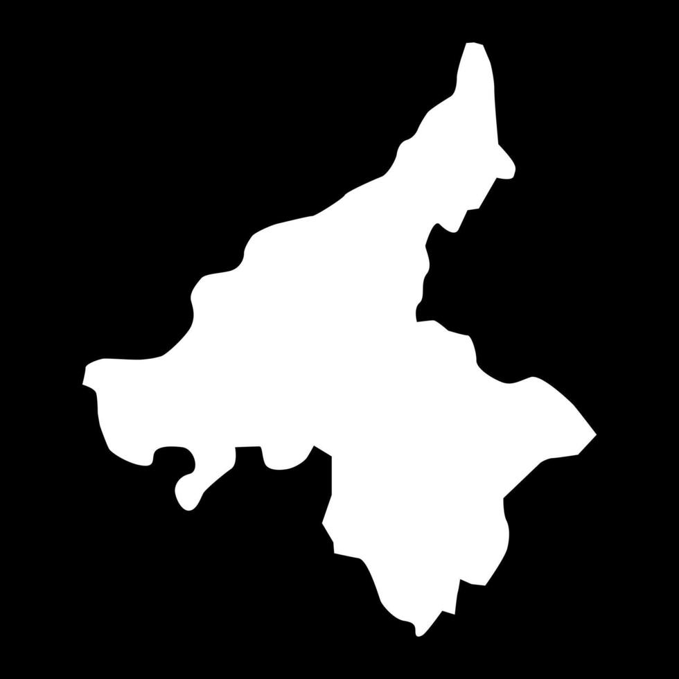 Agsu district map, administrative division of Azerbaijan. vector