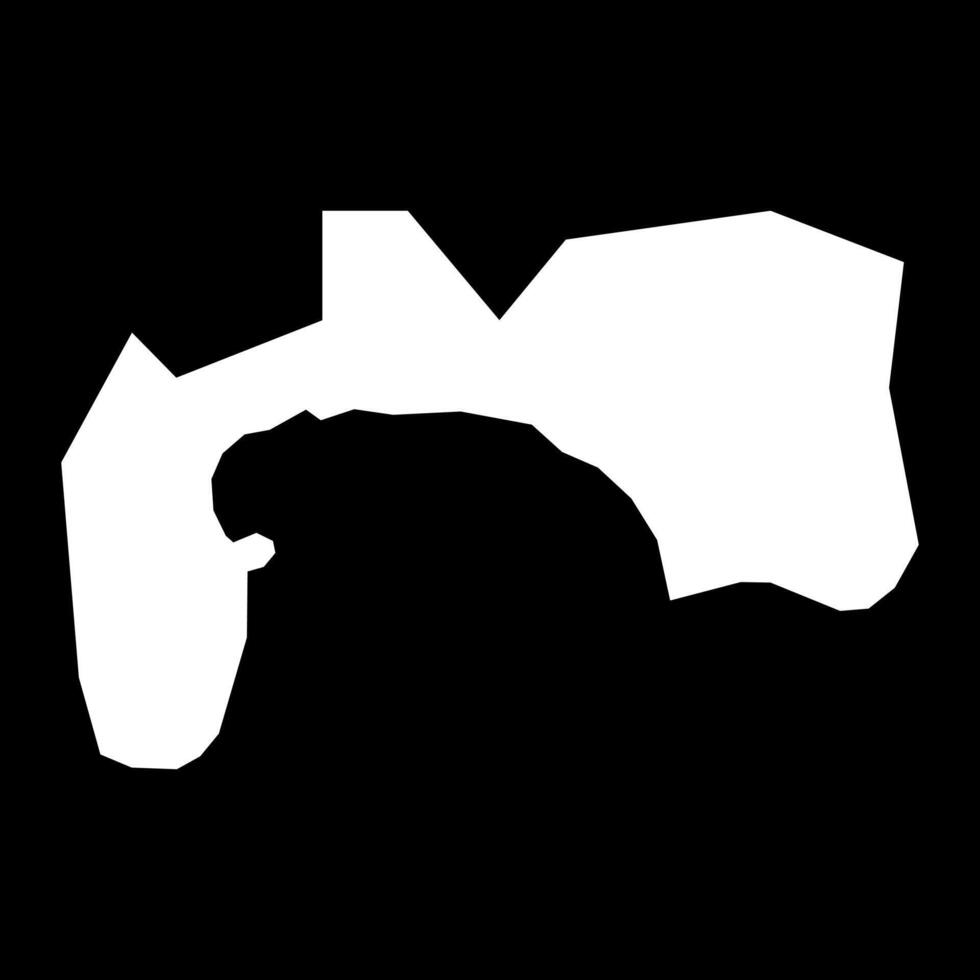 Baku map, administrative division of Azerbaijan. vector