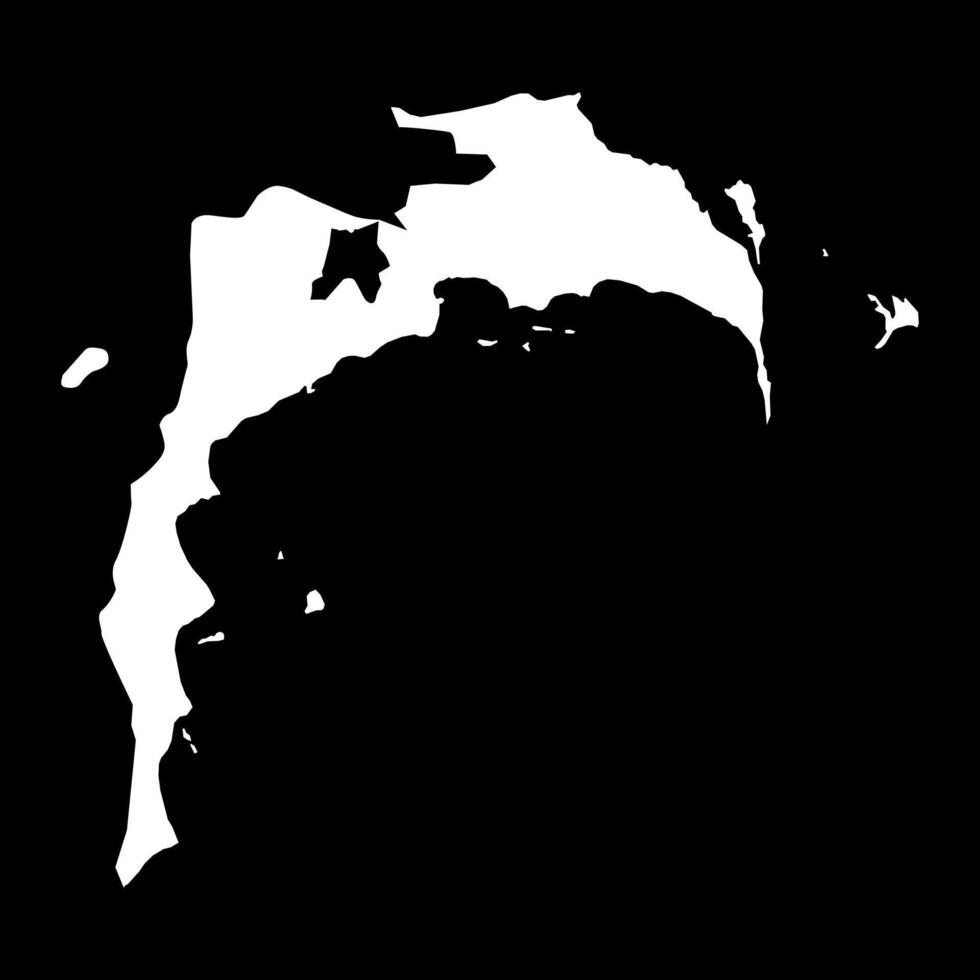 Baku district map, administrative division of Azerbaijan. vector