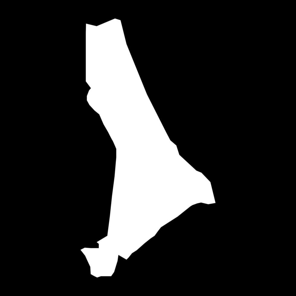 Lankaran map, administrative division of Azerbaijan. vector