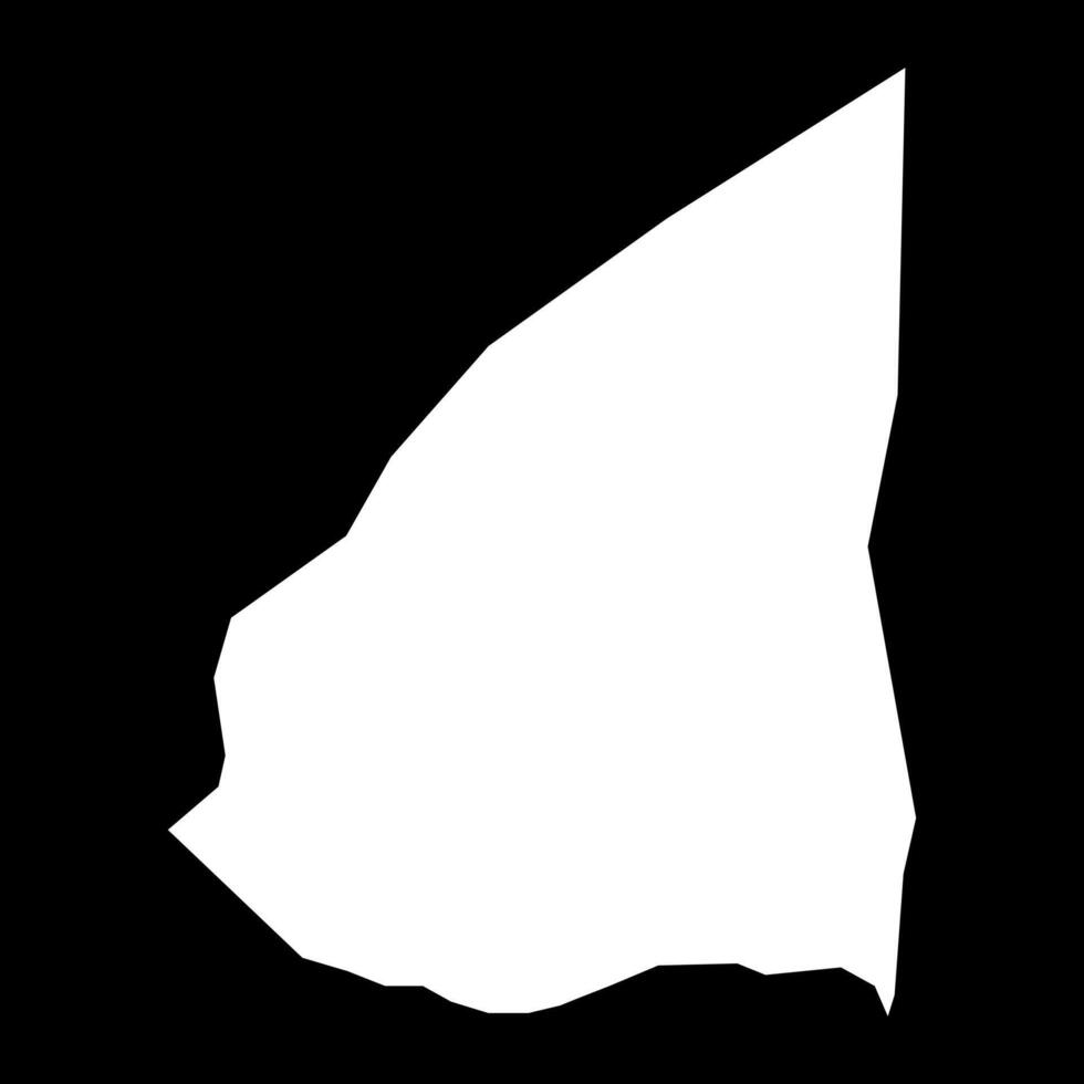 Timimoun province map, administrative division of Algeria. vector