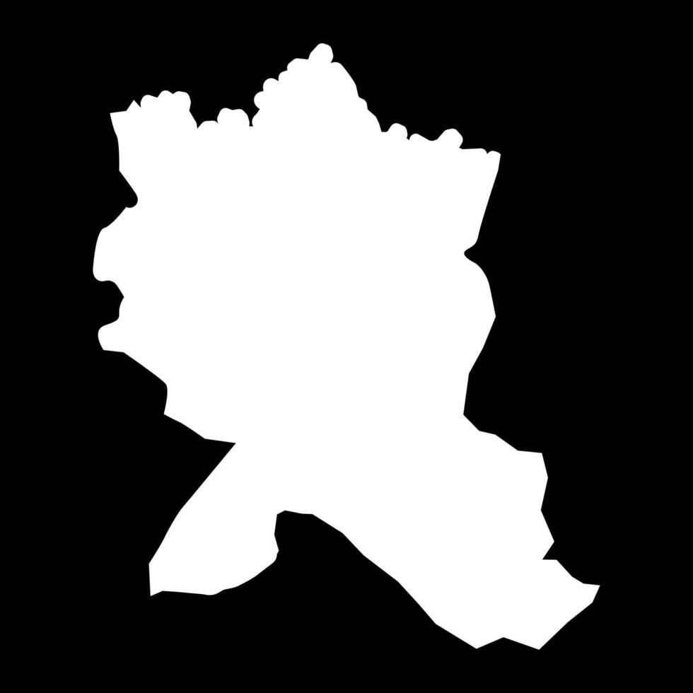 Imishli district map, administrative division of Azerbaijan. vector
