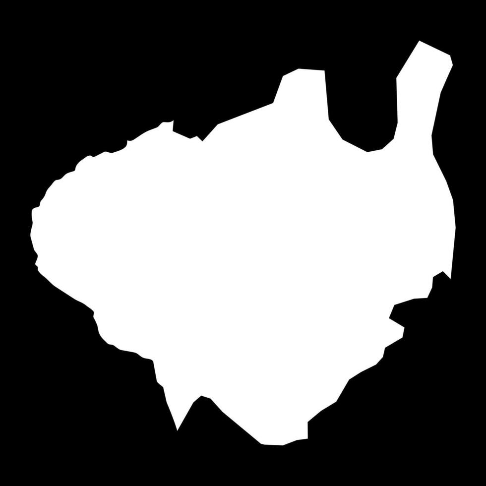 Jalilabad district map, administrative division of Azerbaijan. vector