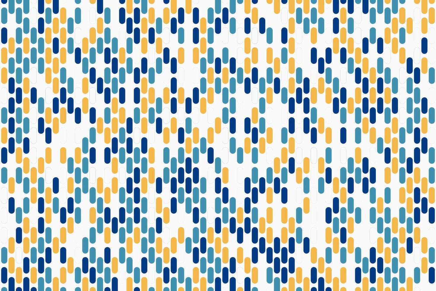 Multicolor oval blocks seamless pattern vector
