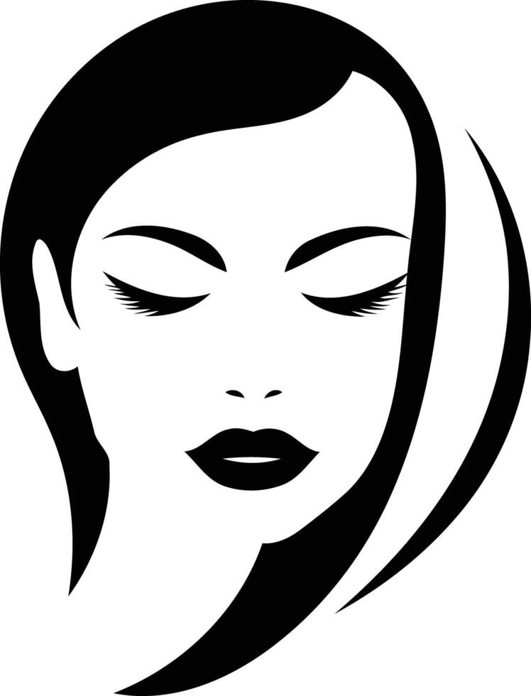 Beauty salon logo vector