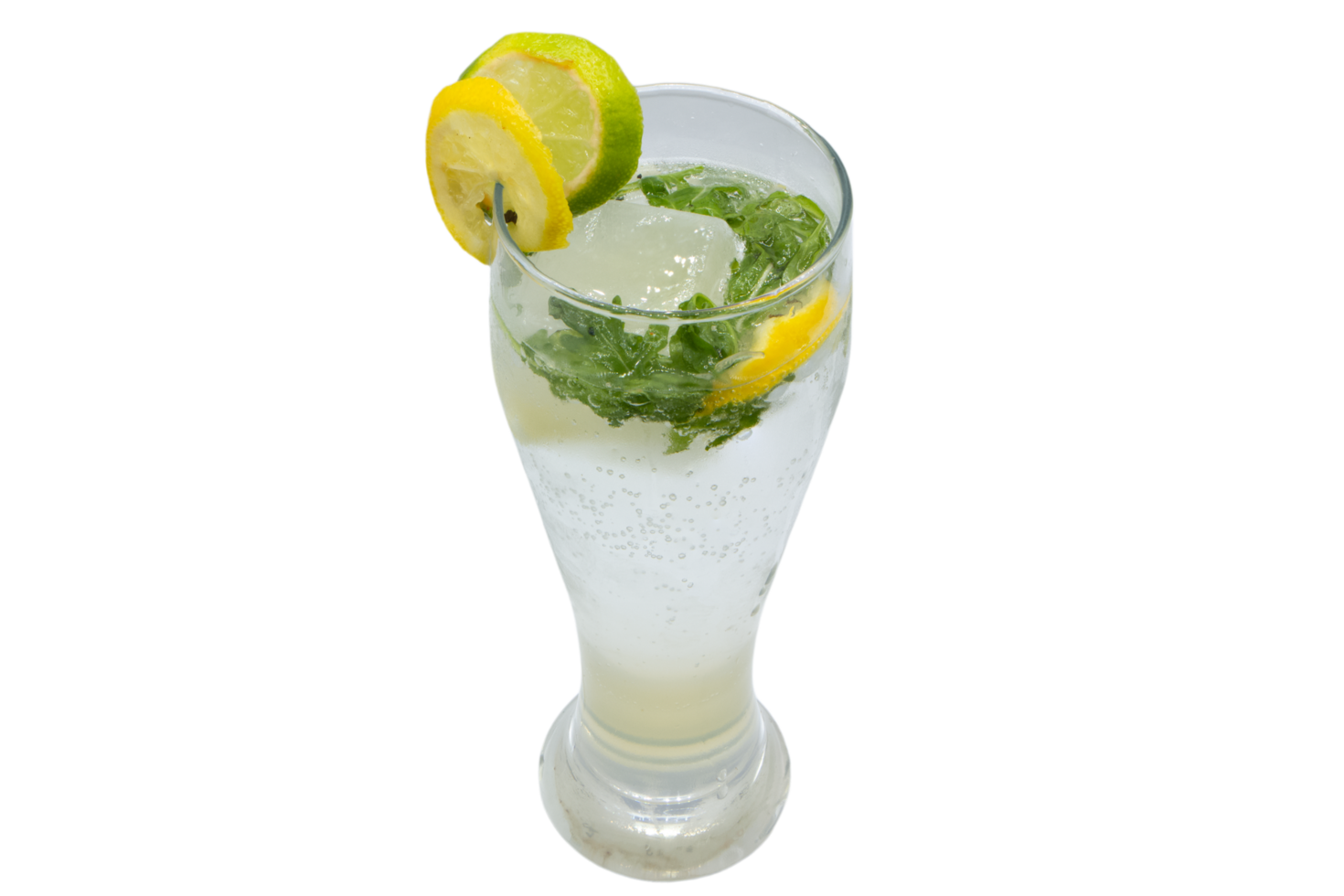 Mocktail with Lime and lemon png