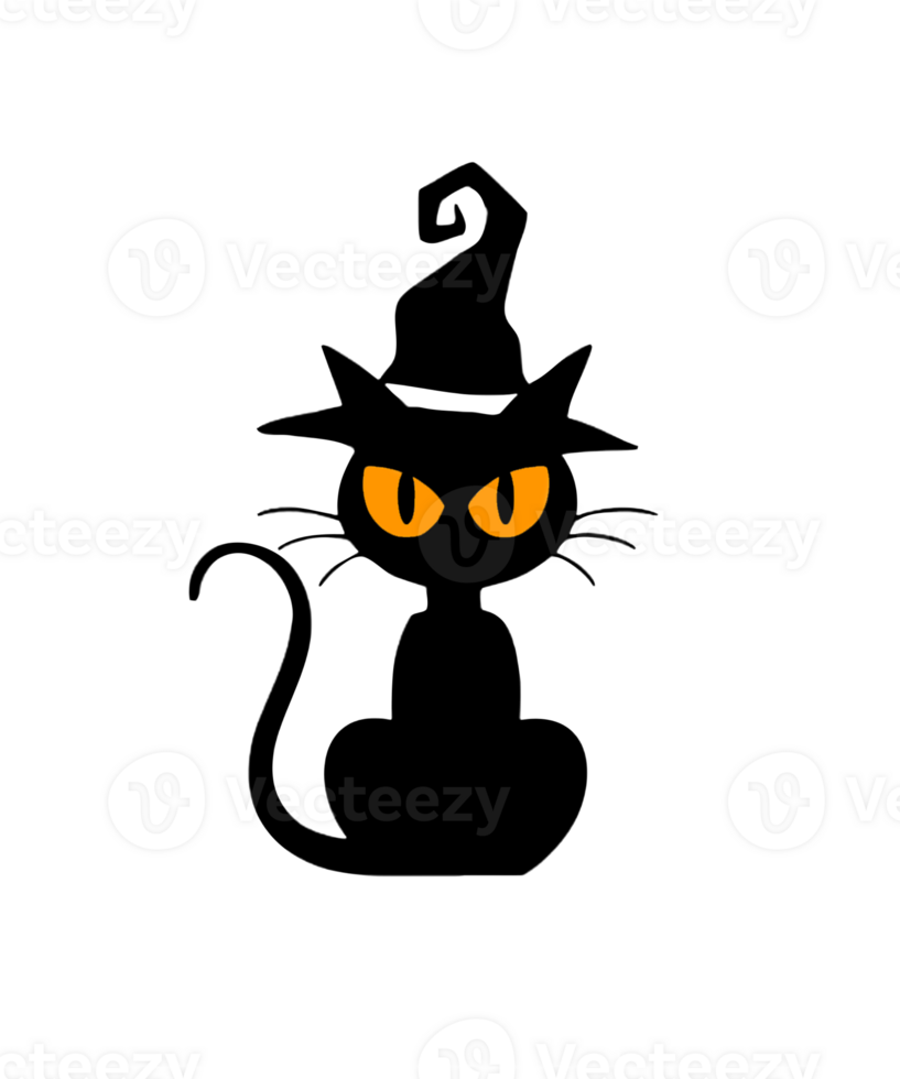 A black background with an orange cat eye png
