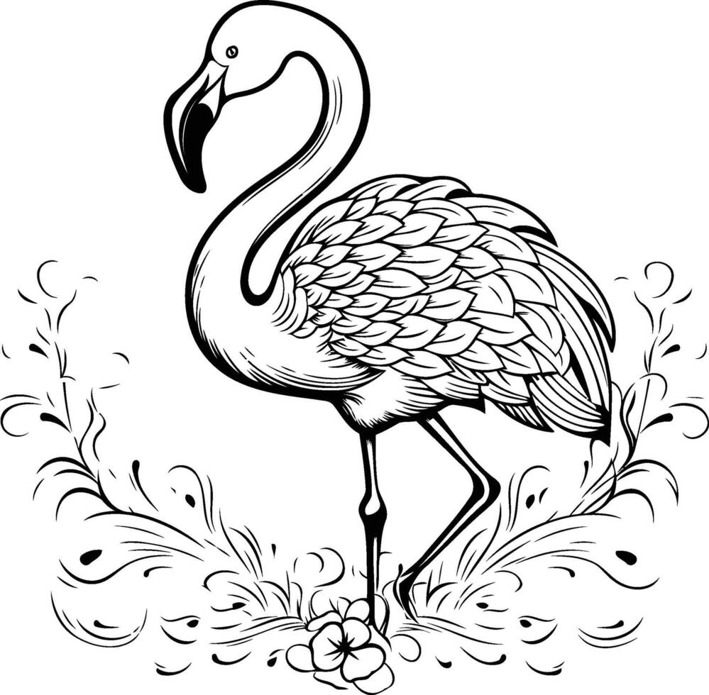 Flamingo coloring pages free printable coloring pages 50146215 Vector Art at Vecteezy flamingo-coloring-pages-free-printable-coloring-pages-50146215-vector-art-at-vecteezy