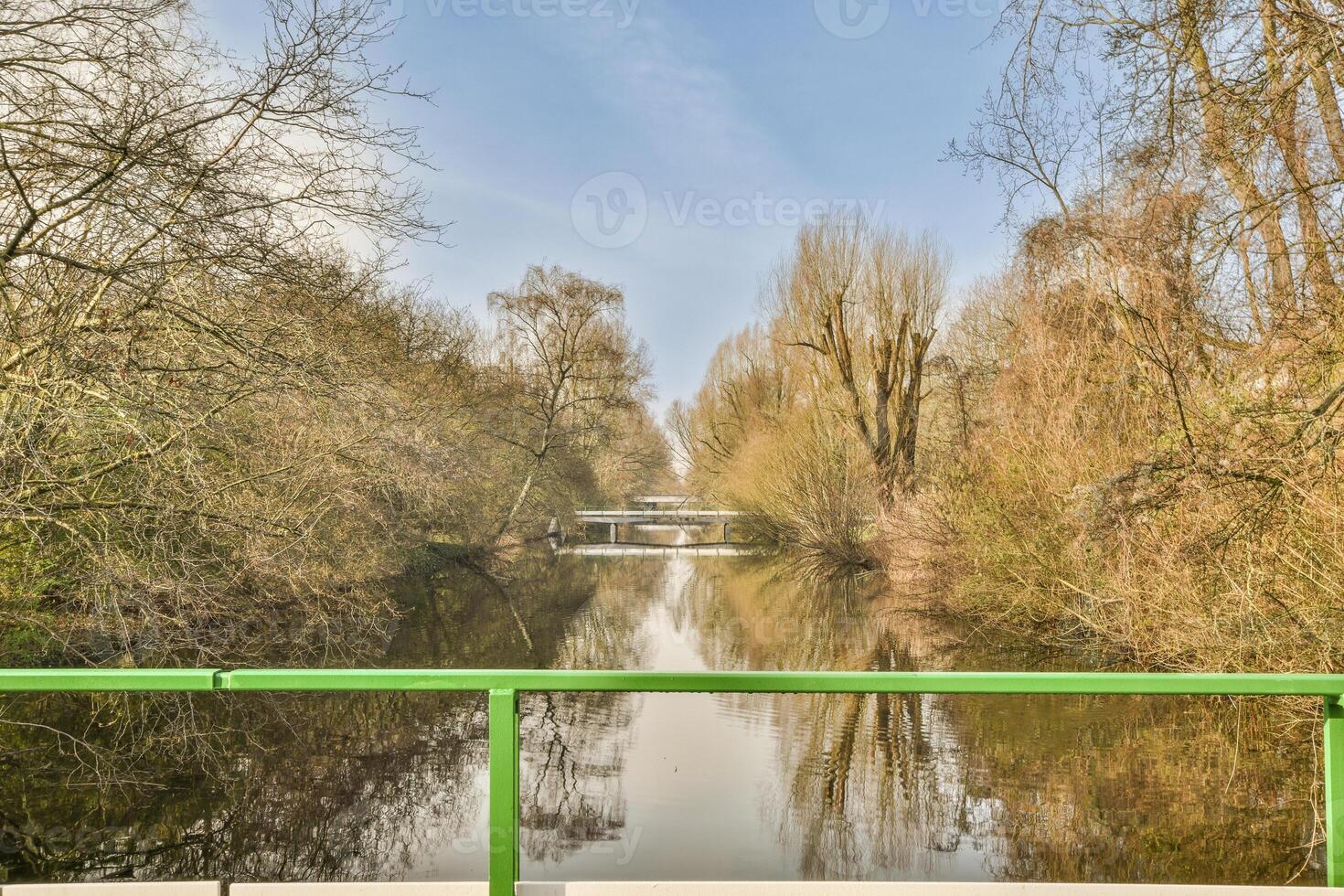 A bridge over a river photo
