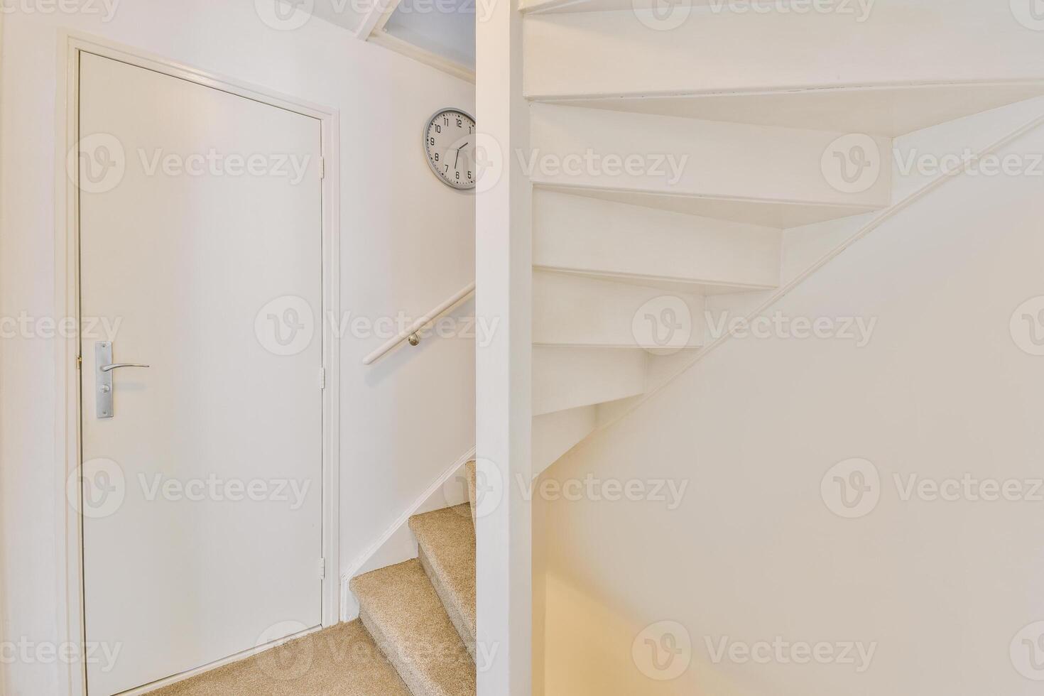 A white door photo