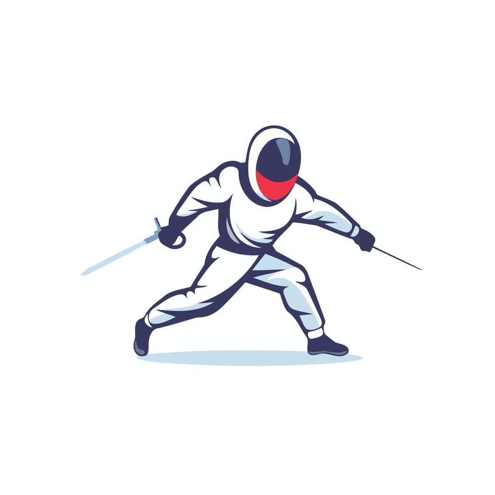 Fencing fencer, fencer, fencer, fencer, fencer, fencer vector