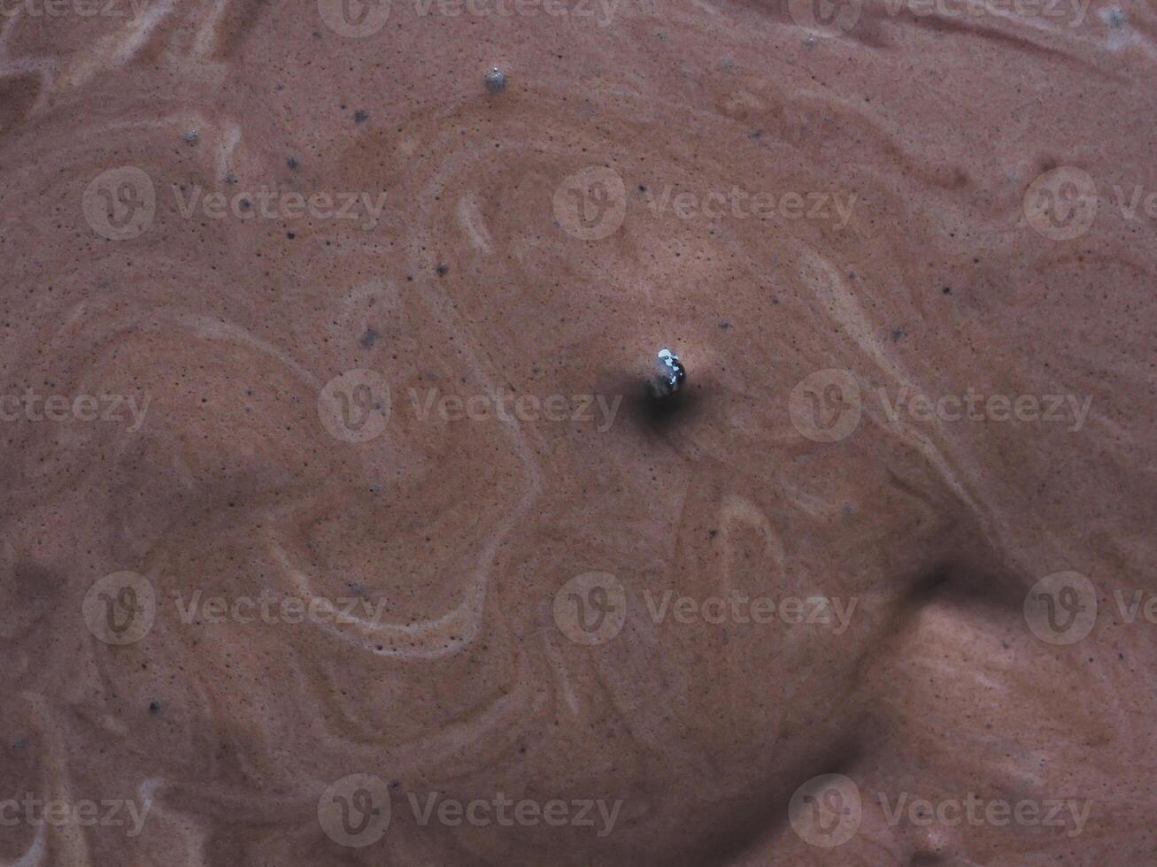 chocolate ice cream texture photo