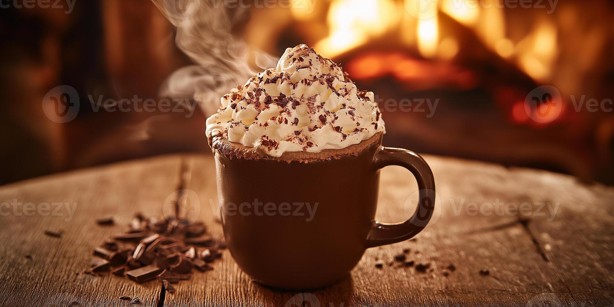 Hot Chocolate Tasty And Delicious photo