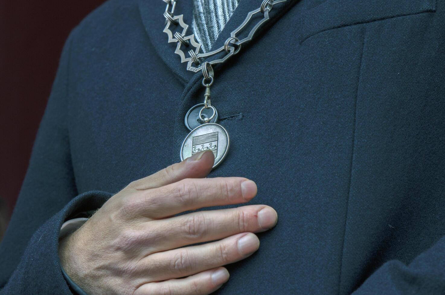 Chain From The Mayor Of Diemen The Netherlands 16-11-2019 photo
