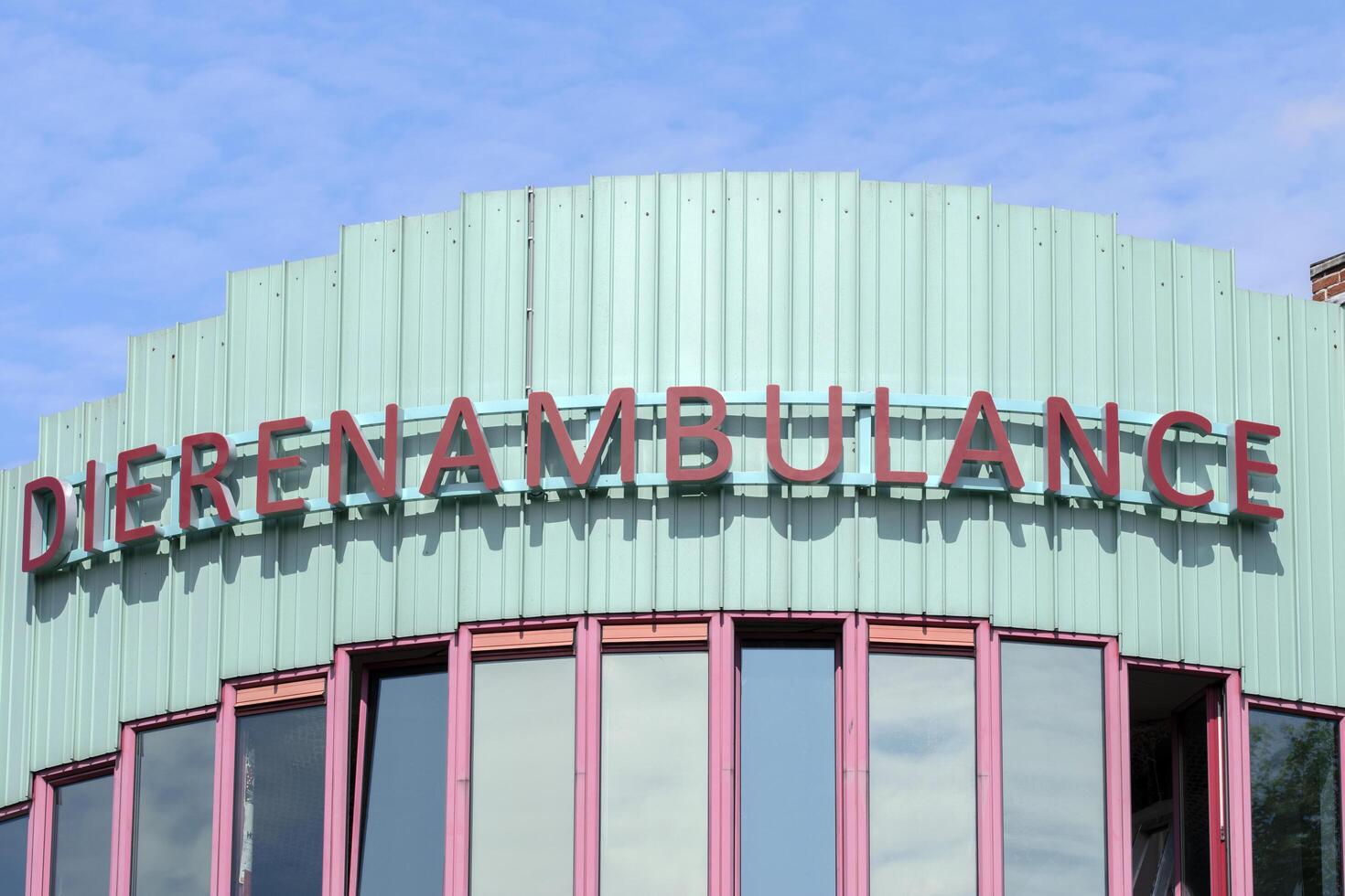 Billboard Dierenambulance Building Amsterdam The Netherlands 11-8-2021 photo