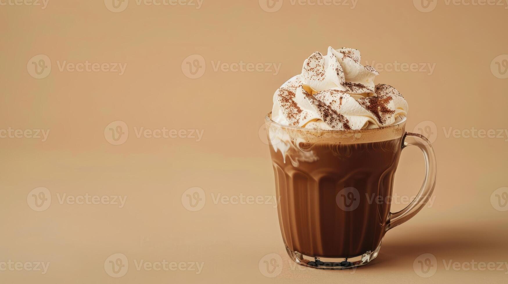 A Whipped Cocoa Delight on a Warm Afternoon photo