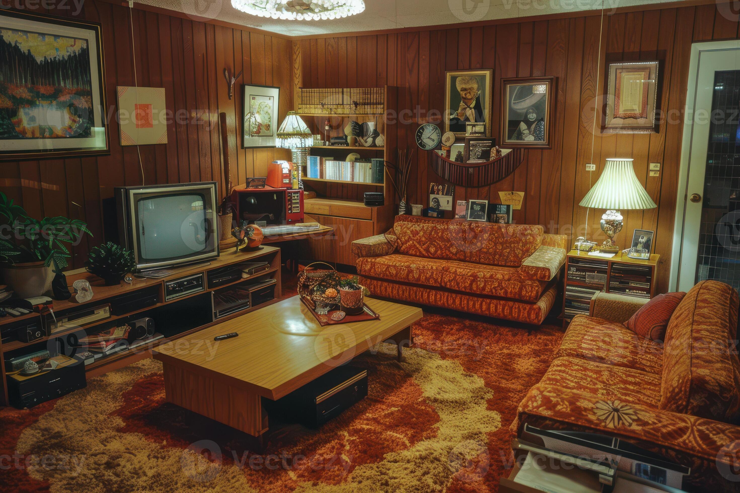 This 1970S Living Room Will Make You Nostalgic (Or Cringe!) - zmzqvar