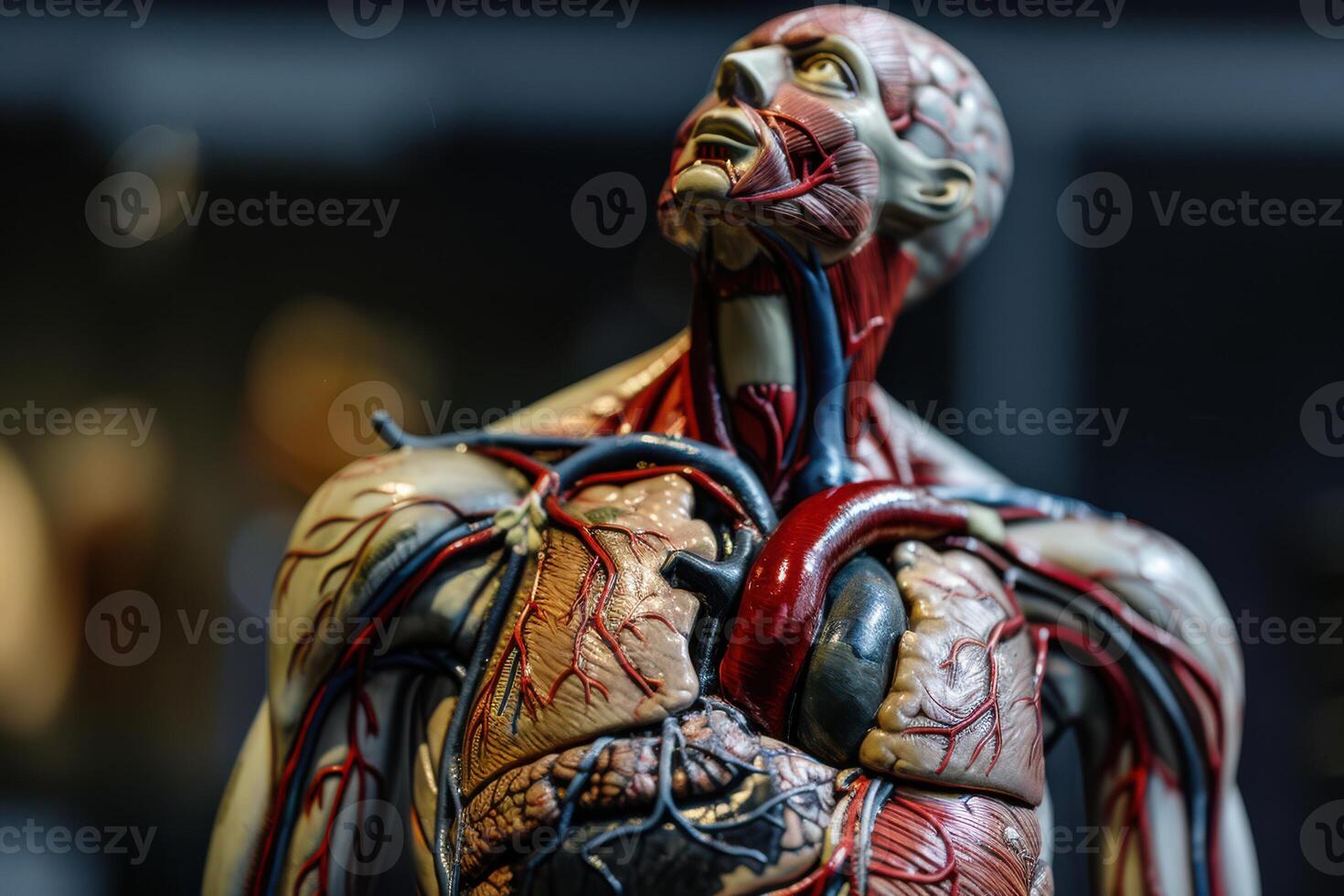 The Human Cardiovascular System Highlighting the Heart and Its Role in Circulatory Health photo
