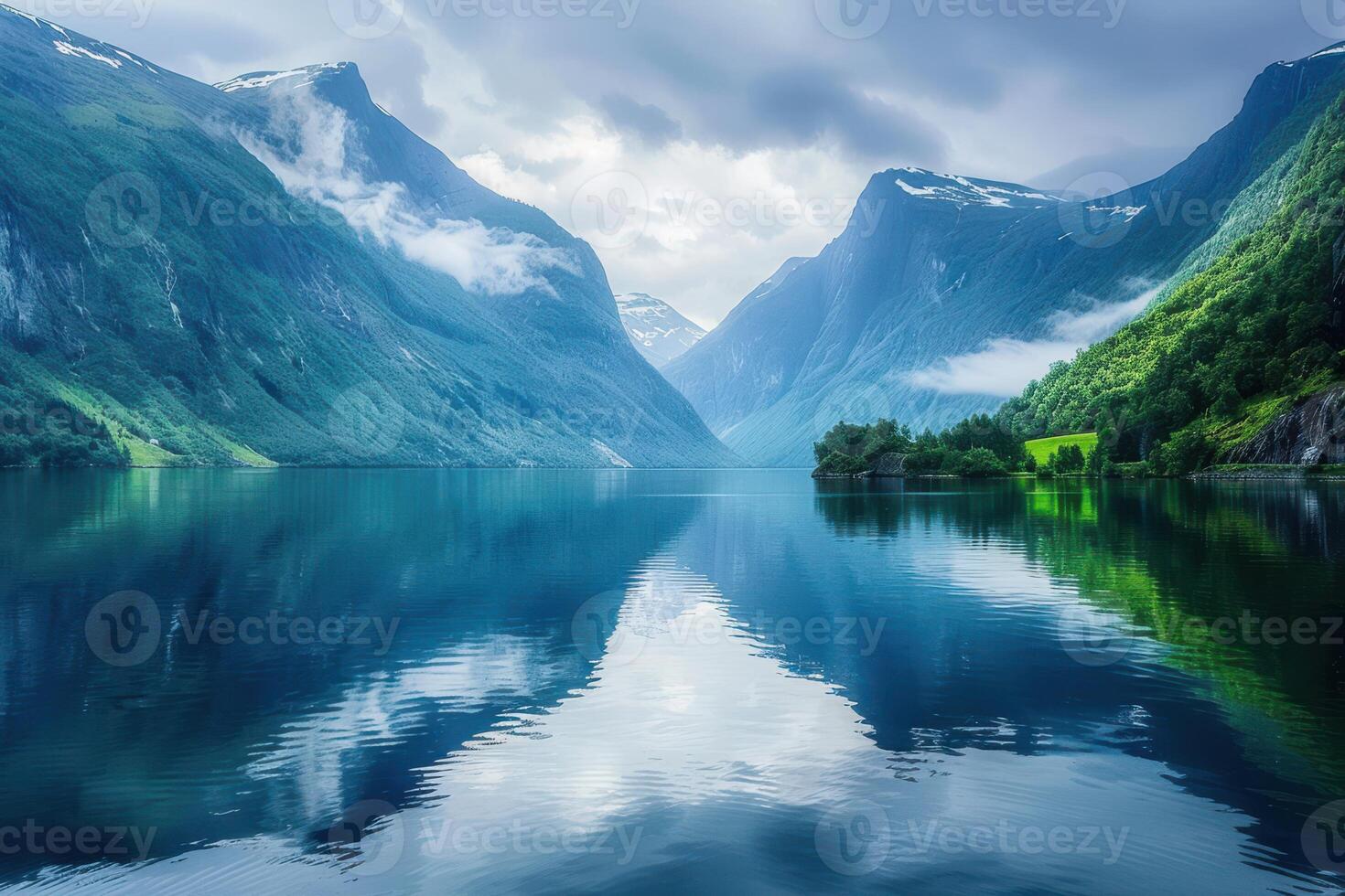 A Scenic Journey Through Majestic Landscapes photo