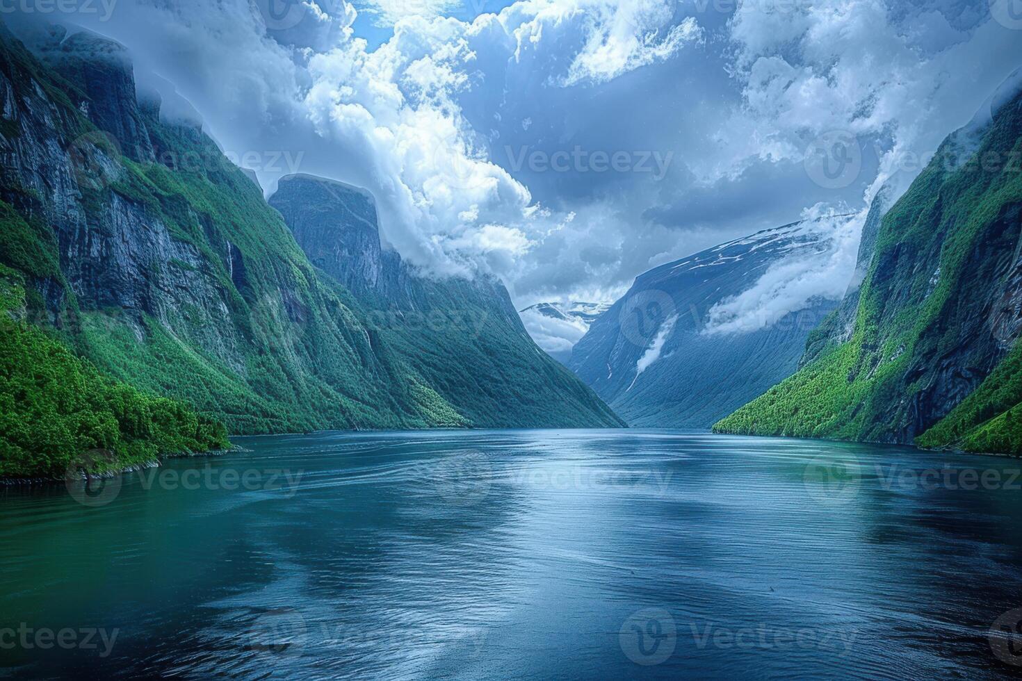 Capturing the Serene and Rugged Elegance of Norway's Breathtaking Fjords photo