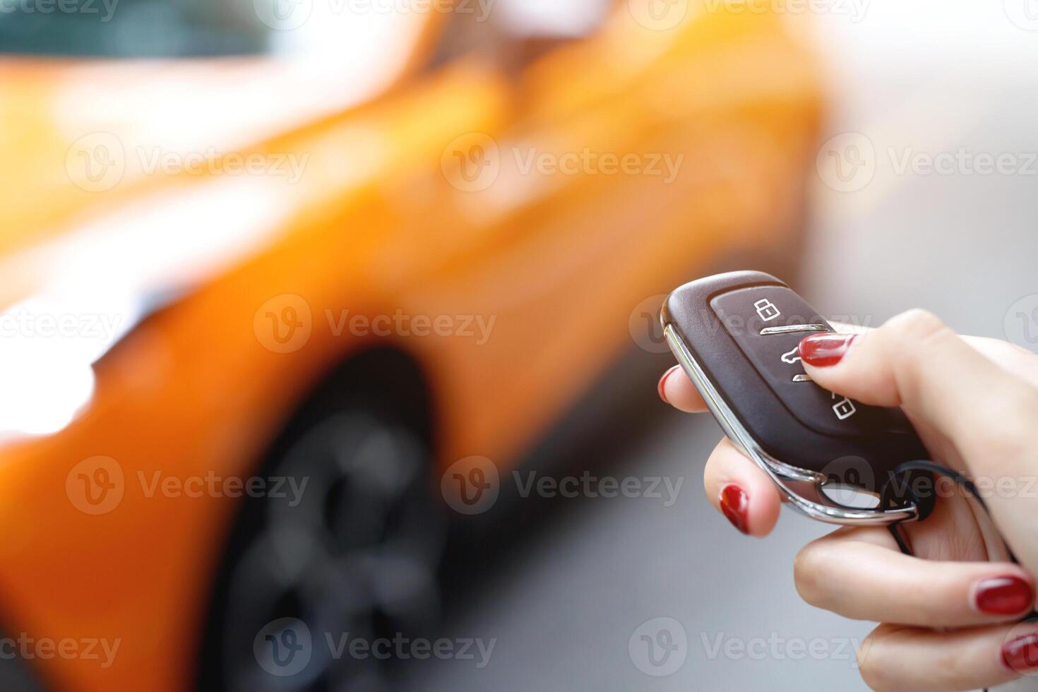 New car keys with special low interest loan offers. photo