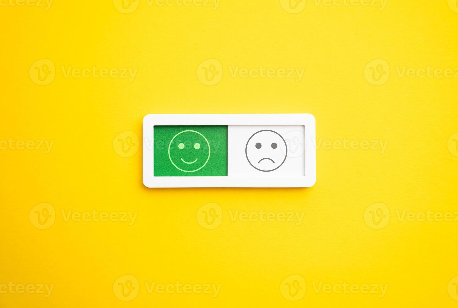 Good mood. Satisfaction and approval. Service satisfaction. Quality assessment, meet expectations. Measure joy and contentment. Communication and feedback concept. photo