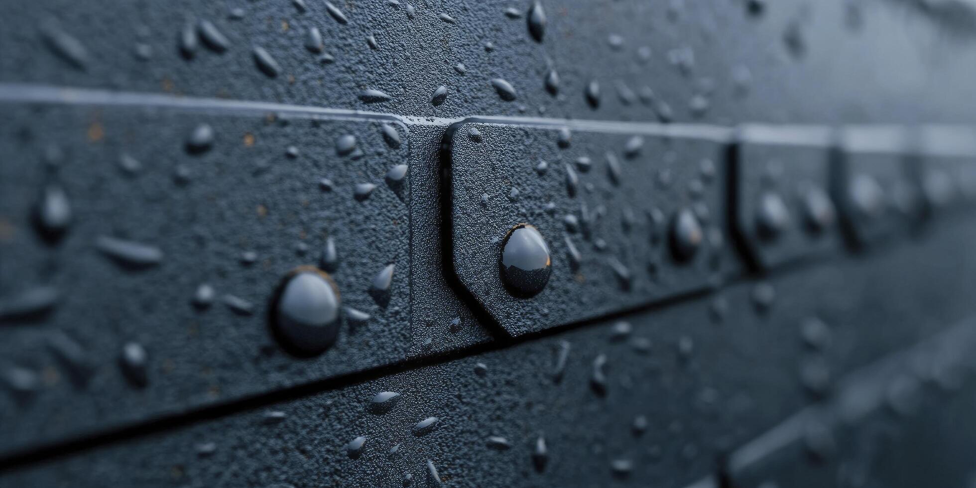 Close-up of an abstract gray steel texture panel photo
