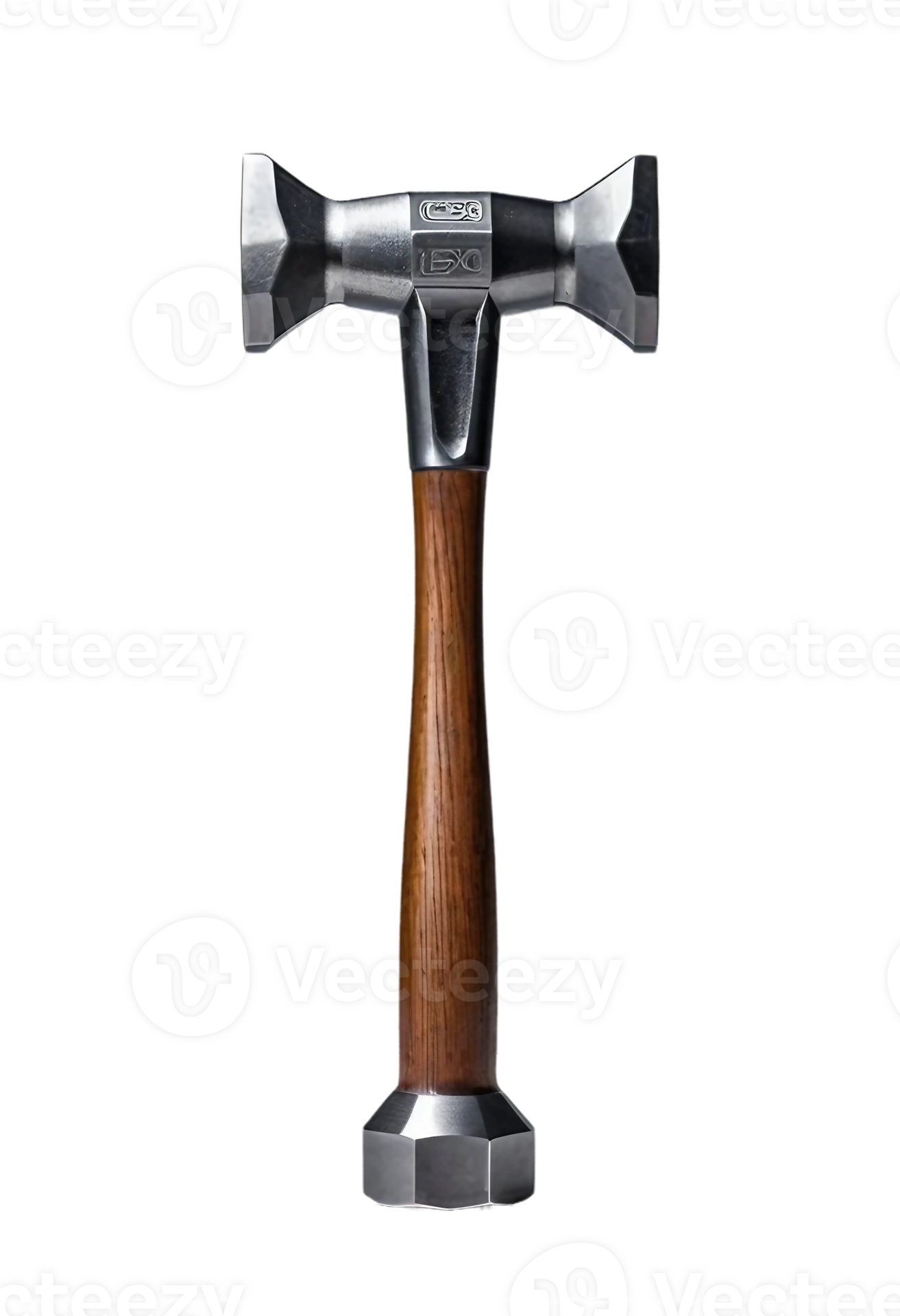 a hammer with a wooden handle on a transparent background 50160943 PNG