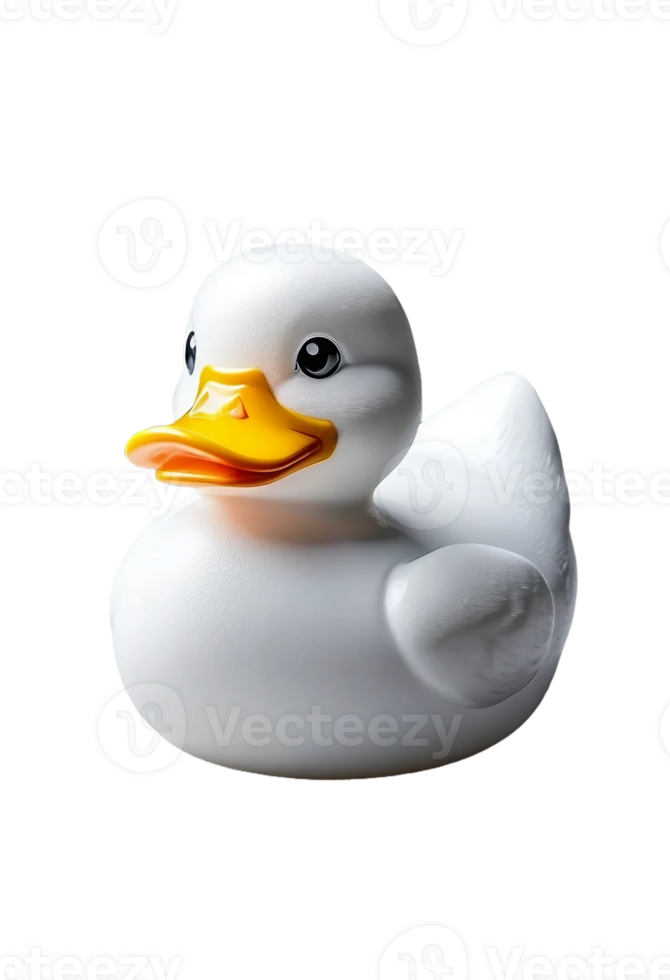 a white duck on a transparent background png