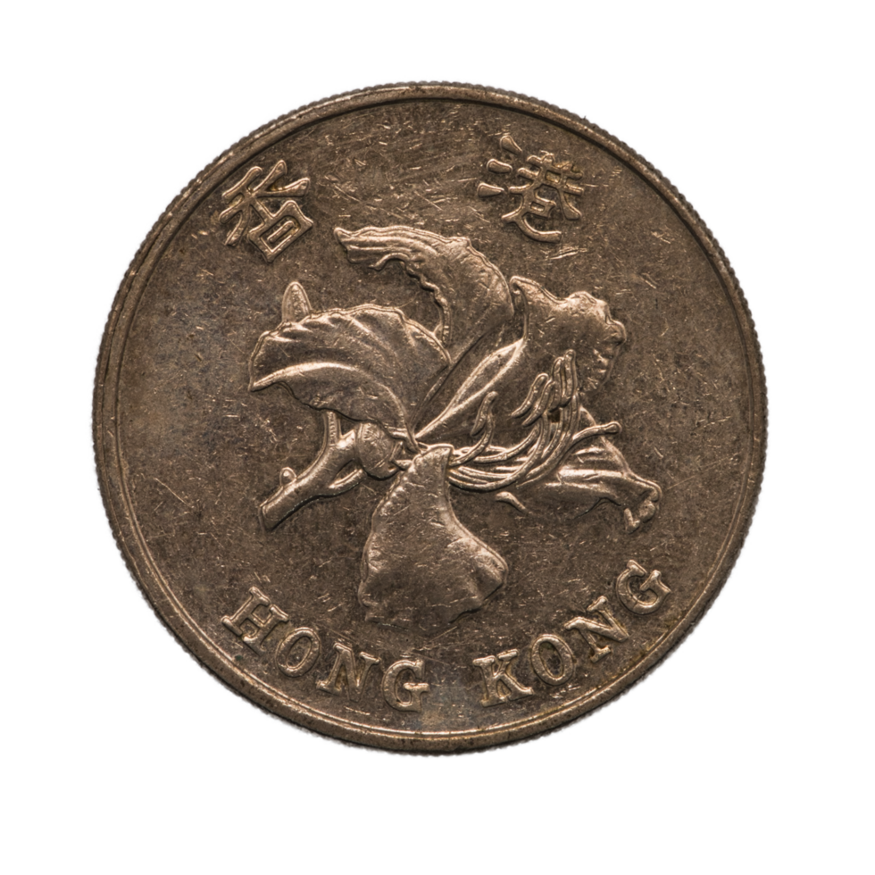 hong kong coin back png
