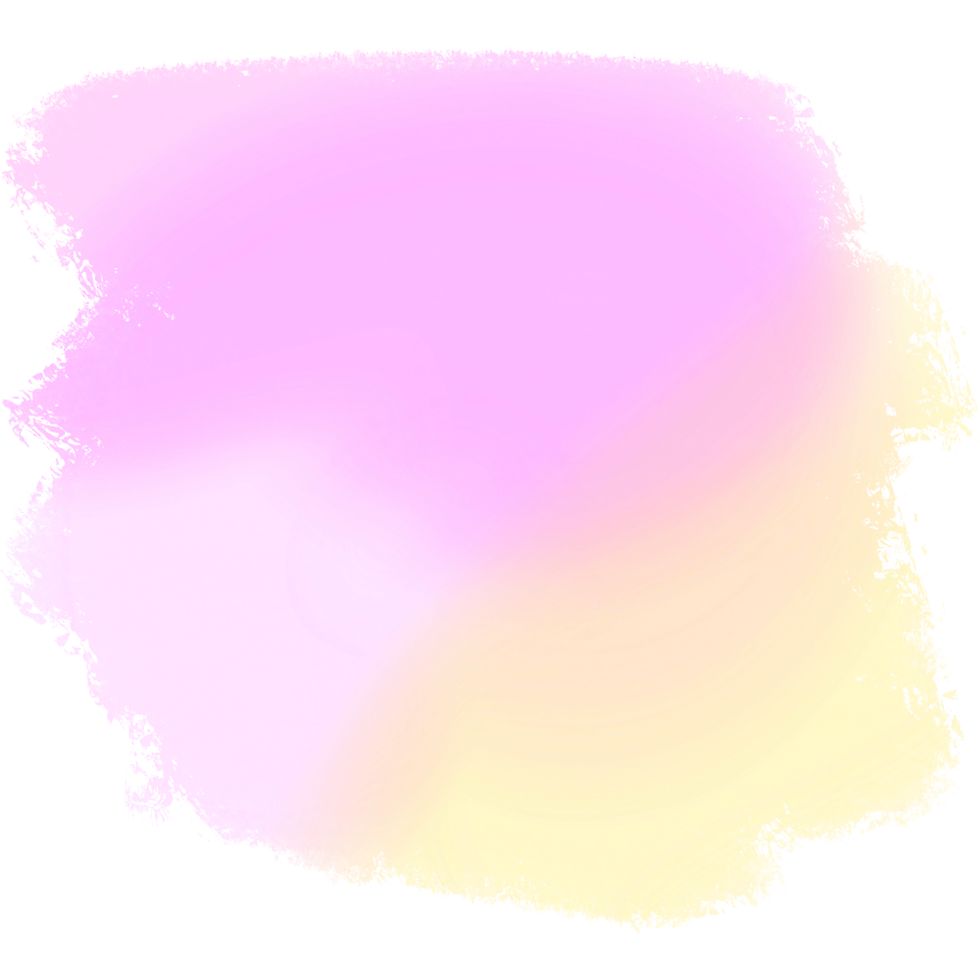 A textured Pink Yellow gradient stroke blending into a gritty hand drawn grunge effect png