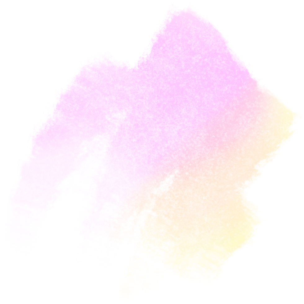 Rugged Pink Yellow gradient brush strokes blending into textured grunge effects png