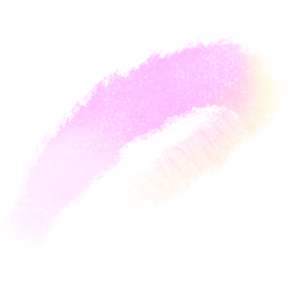 Soft Pink and Yellow gradient strokes merging into raw gritty grunge textures png