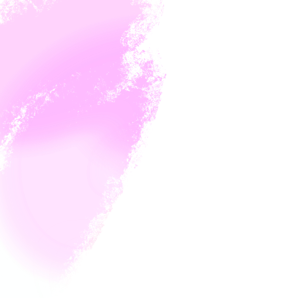 Hand drawn Pink Yellow gradient brush strokes blending into raw textured grunge marks png