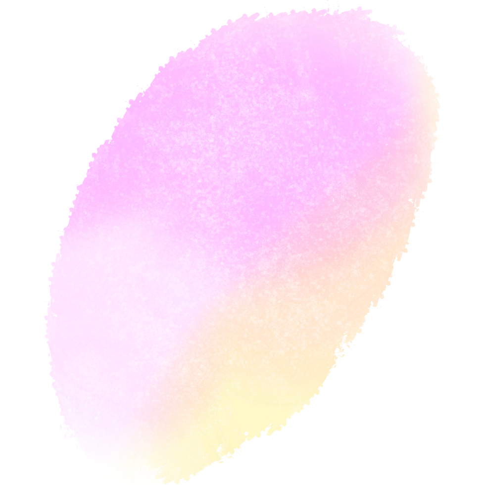 Rugged hand drawn Pink Yellow gradient strokes with bold grunge inspired finishes png