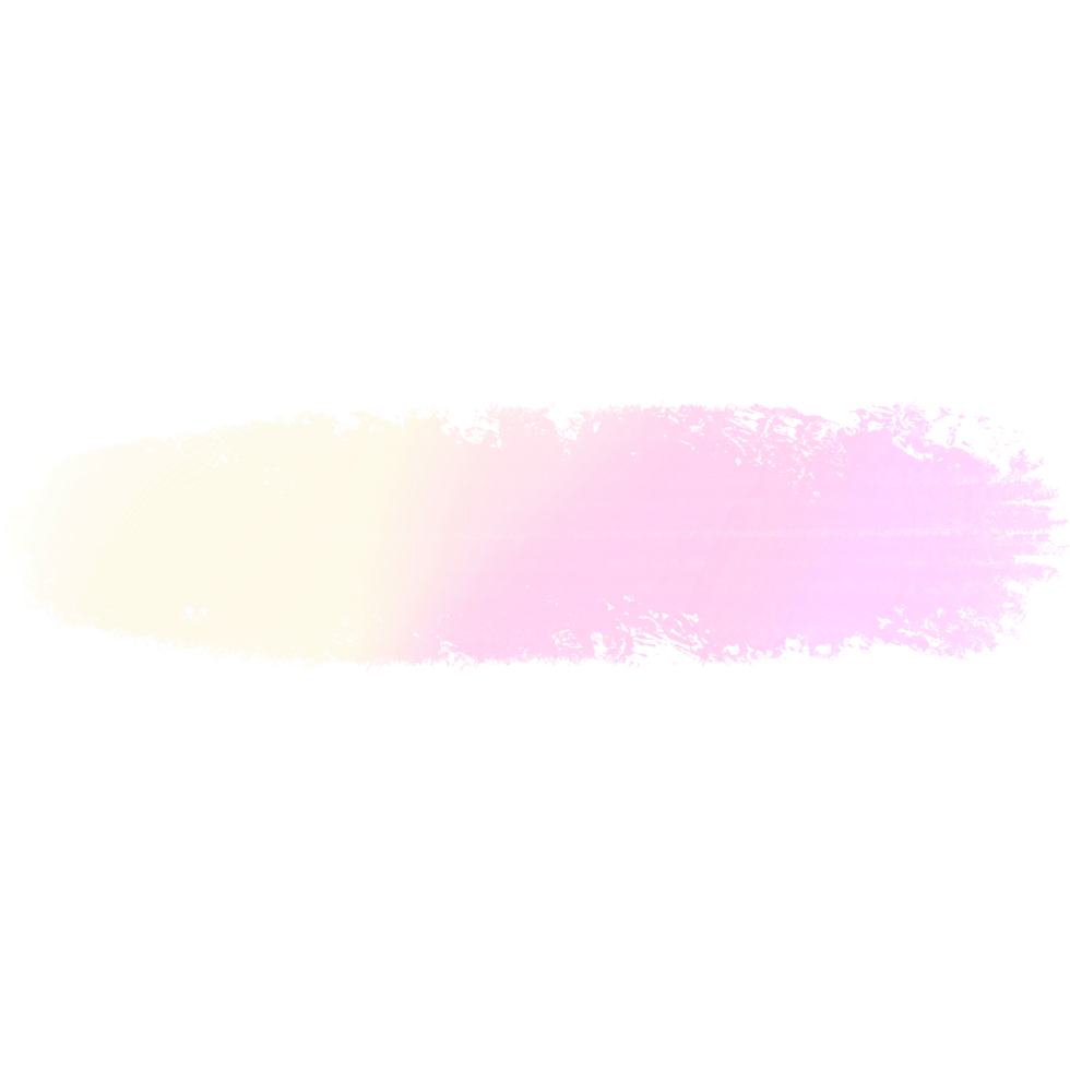 Hand drawn Pink Yellow gradient strokes merging into textured bold grunge effects png
