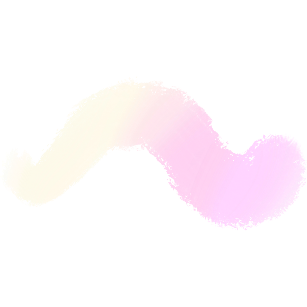 Rugged Pink Yellow gradient brush strokes blending into bold hand drawn grunge textures png
