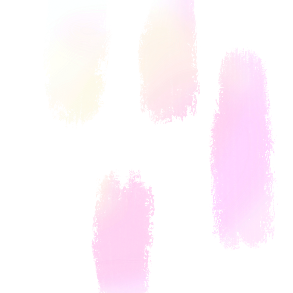 A stunning Pink to Yellow gradient brush stroke with textured raw grunge marks png