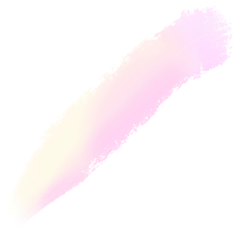 Soft Pink to Yellow gradient strokes blending into rough rugged grunge finishes png