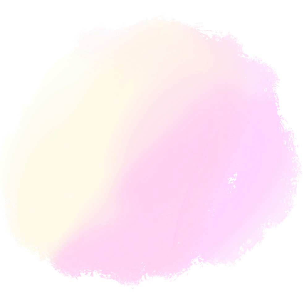 Hand drawn Pink Yellow gradient brush strokes with bold raw grunge inspired textures png