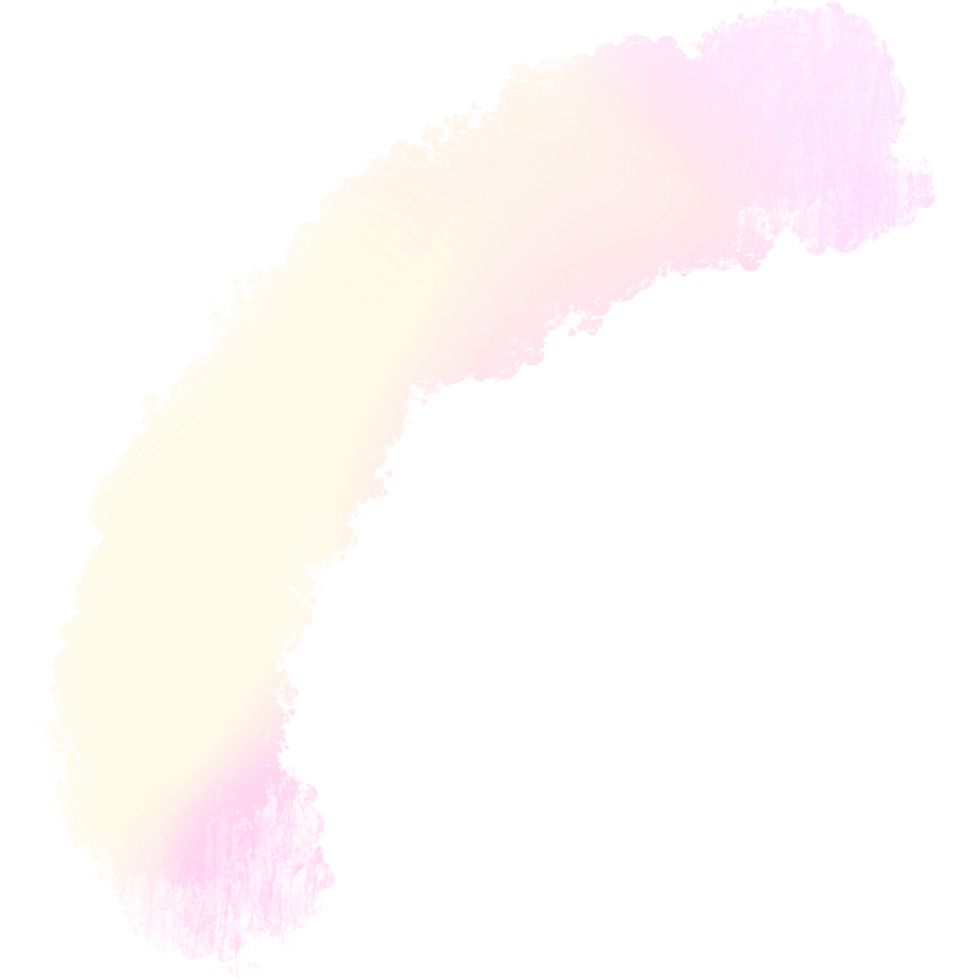 Rugged Pink Yellow gradient strokes merging into bold hand drawn grunge marks png