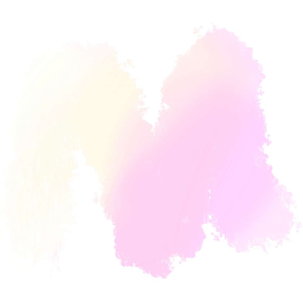 A raw Pink and Yellow gradient stroke with textured rugged grunge effects png