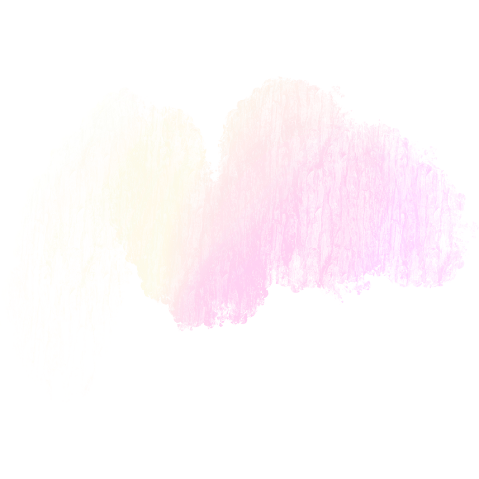 Hand drawn Pink Yellow gradient strokes blending into rough bold grunge inspired textures png