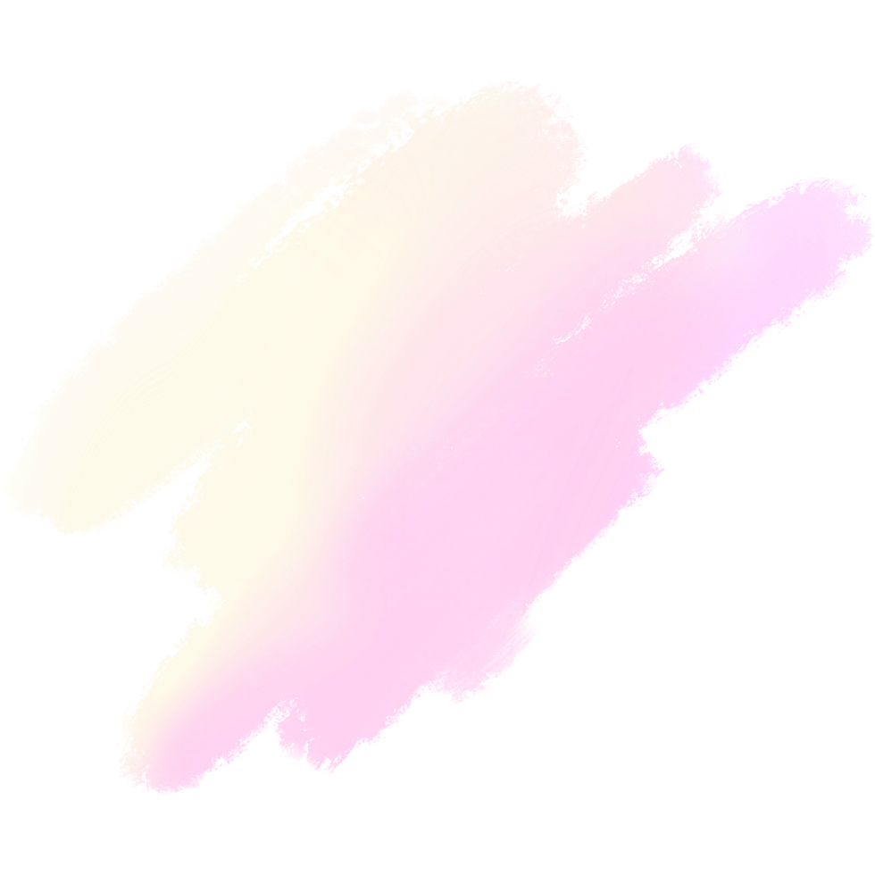 Hand drawn Pink Yellow gradient brush strokes merging into bold gritty grunge edges png